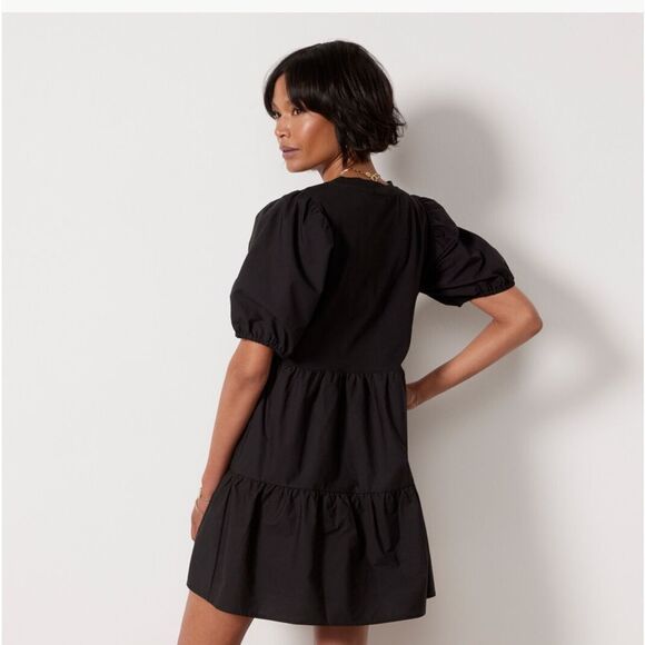 Sanctuary Poplin Mix Dress in PINK XL Nwt - Picture 4 of 6